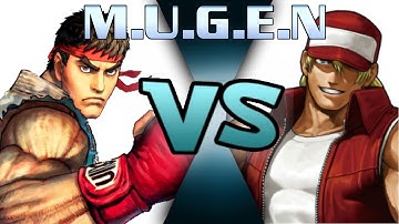 M.U.G.E.N Ryu vs Terry