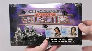 Autograph Cards Unboxing! Battlestar Galactica