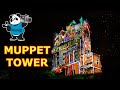 MUPPETS Tower of Terror Projection - Gingerbread - Swedish Chef - Disney's Jollywood Nights