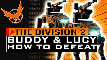Division 2 HOW TO DEFEAT LUCY and BUDDY 3RD BOSS RAID Strategy Guide Operation Dark Hours