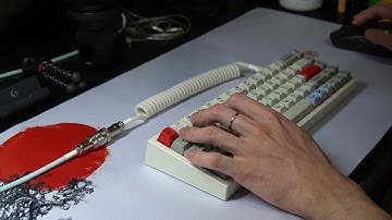 NK65 Entry Edition | Lubed and Filmed R2 C³ Tangerines 67g Typing Sounds