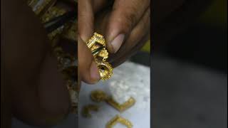Earrings Making | contact me on Instagram to order #gold #viral #youtubeshorts  #goldsmithjack
