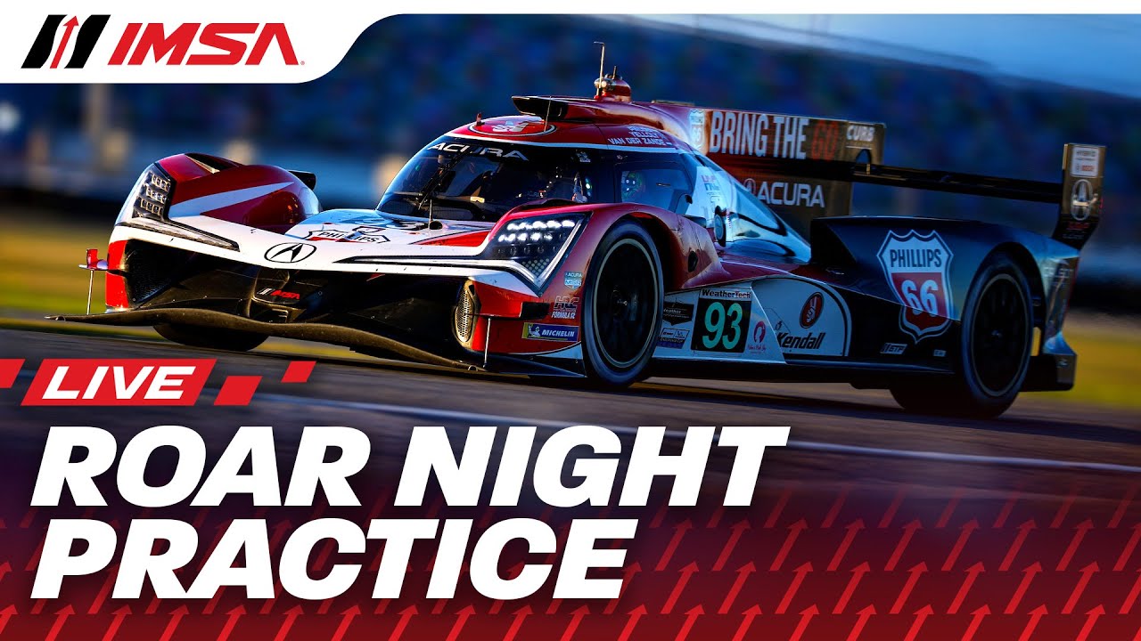 SURPRISE! You asked, here you go. WeatherTech Championship Roar Practice (All Classes)