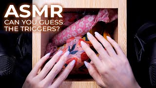 ASMR Can You Guess the Triggers? Mystery Items Wrapped in Beeswax Fabric (No Talking)