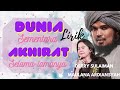 Dunia Sementara Akhirat Selamanya LIVE VERSION ( lirik ) - Derry Sulaiman Ft. Maulana Ardiansyah