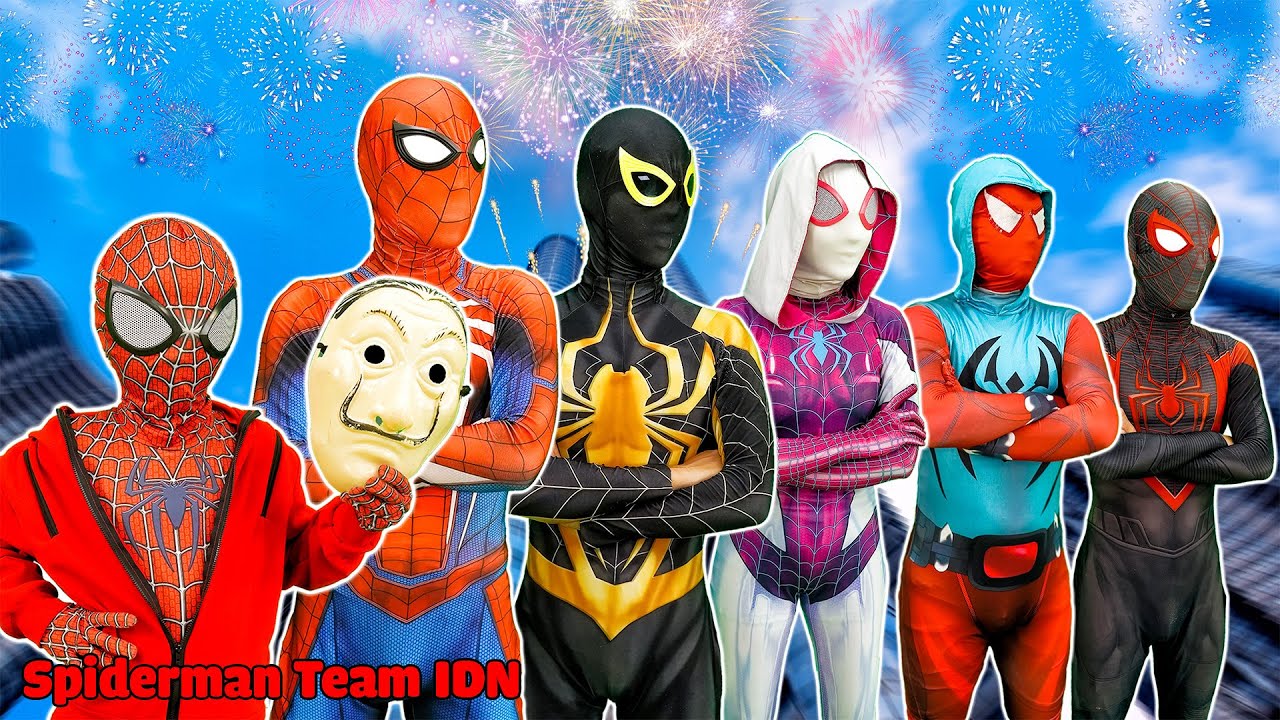 Bad Guy Kid Ingin Menjadi Superhero - Spiderman Team IDN