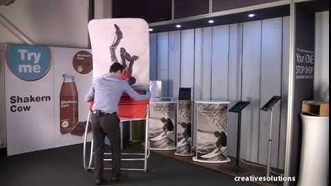 Formulate Snake Fabric Banner Stand Tutorial | Creative Solutions