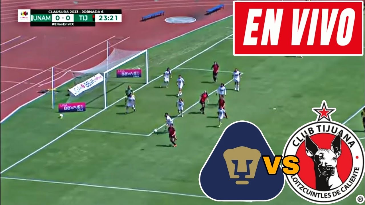 🔴VER EN VIVO🔴 PUMAS VS TIJUANA | LIGA MX EN VIVO | REFUERZOS PUMAS 2024 ...