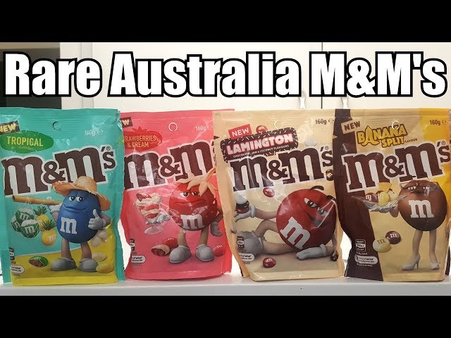 Review: Orange M&M's from Australia - NEAROF