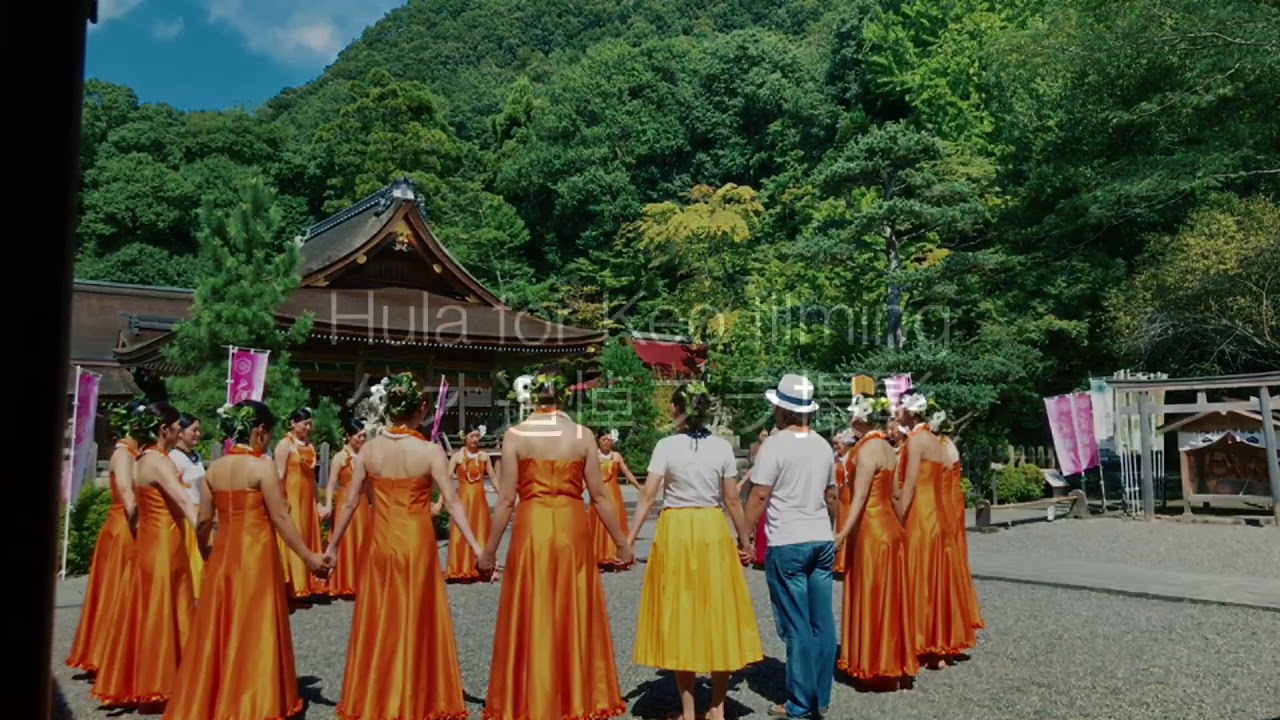 Aloha Aku Aloha Mai Project - Keo 追悼フラ撮影 in 京都