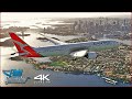 Qantas 787-10 Full Flight SFO-SYD | ULTRA Real 4K | A Microsoft Flight Simulator Experience