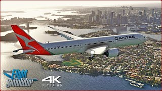 : Qantas 787 Full Flight SFO-SYD | ULTRA Real 4K | A Microsoft Flight Simulator Experience