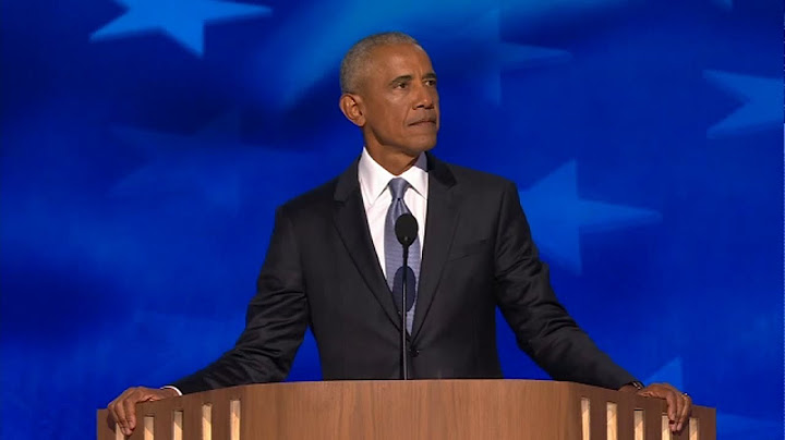 FULL SPEECH: Barack Obama’s full speech at the DNC