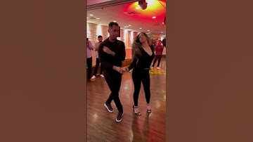 Intermediate Bachata Class Demo - Demetrio & Nicole - Bachata Dance Academy #bachata #bachatadance