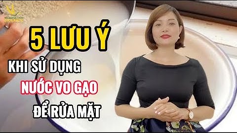 Tác dụng của nước vo gạo