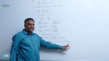 Equation of tangent and normal at a point on the ellipse||  Normal equation ||  Disk Telangana