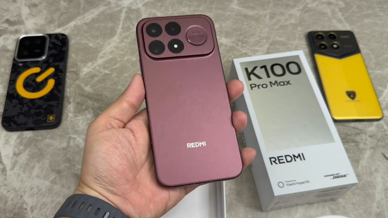 Redmi K100 Pro Max - Detailed Unboxing - YouTube
