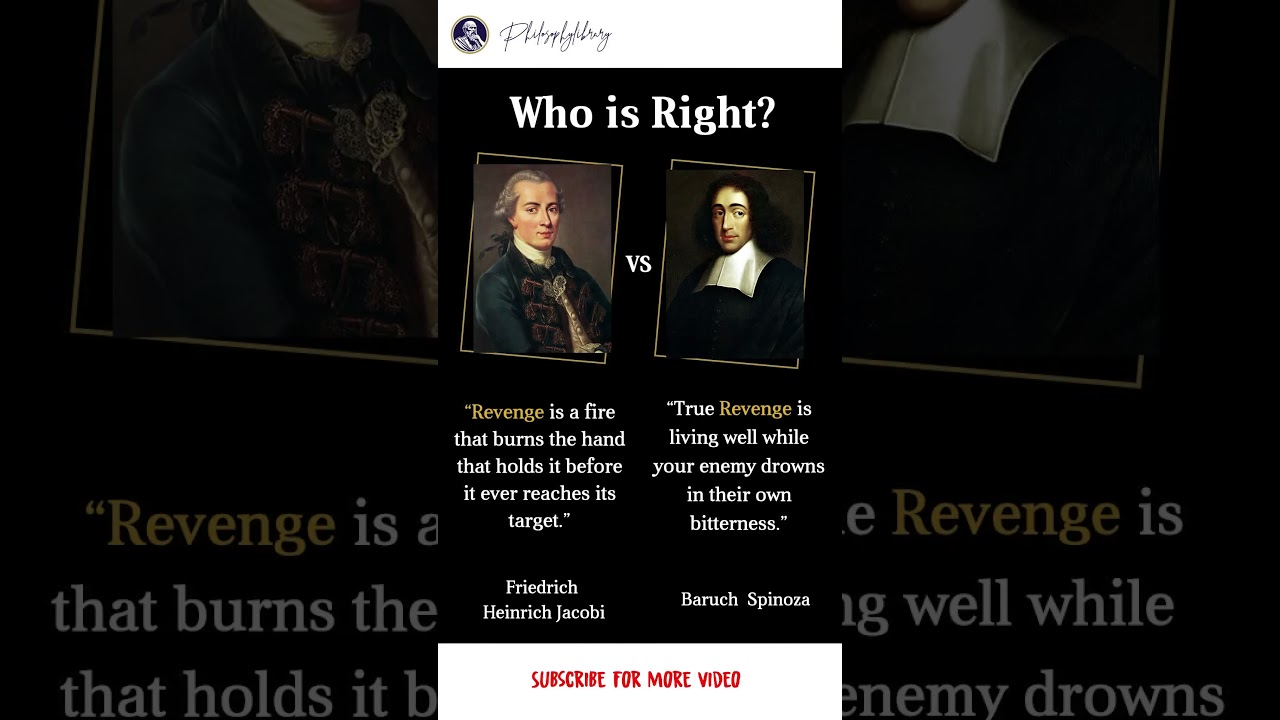 Friedrich Heinrich Jacobi vs Baruch Spinoza on Revenge 