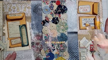 Lapbook tutorial series 8; decorating our barn door element adding pockets