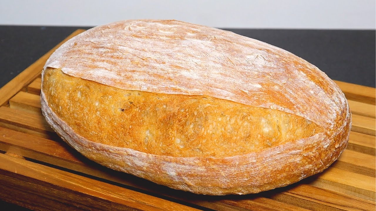 PÃO ITALIANO CASEIRO | FEITO COM TRIGO COMUM E NO FORNO CONVENCIONAL