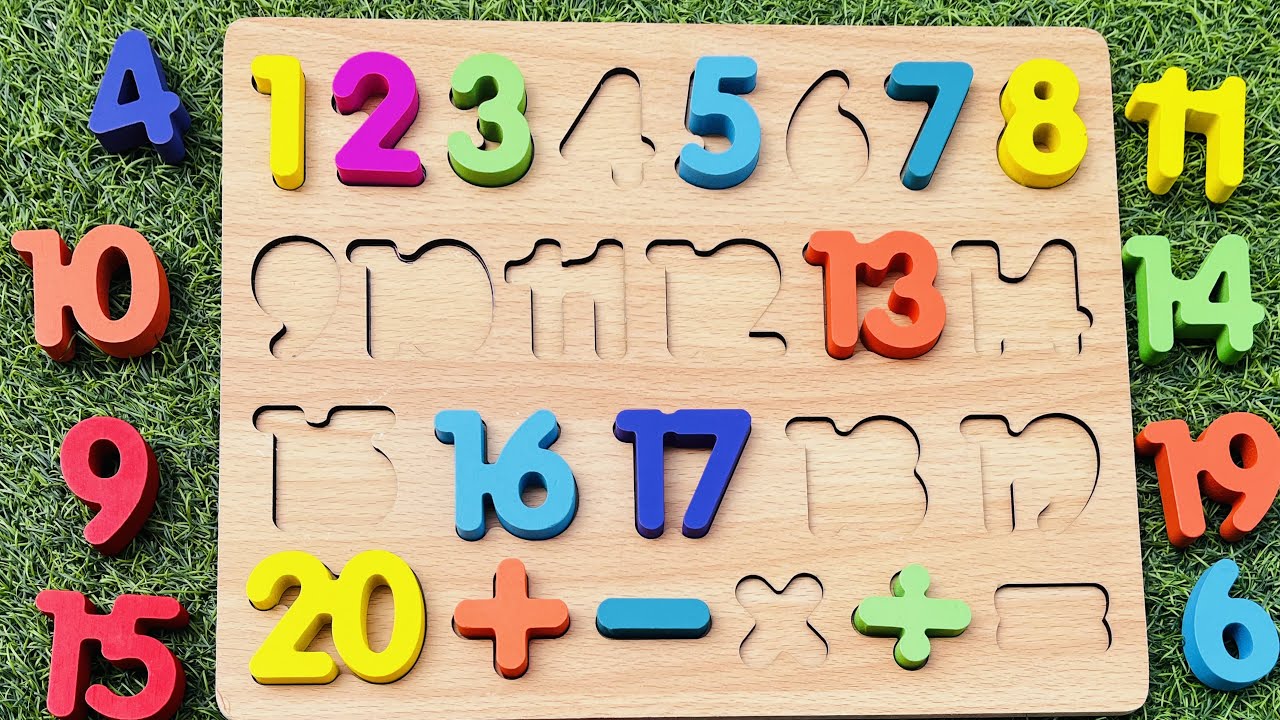 Best Learn Numbers and Counting 1 to 20 | Numbers Activity | Preschool ...