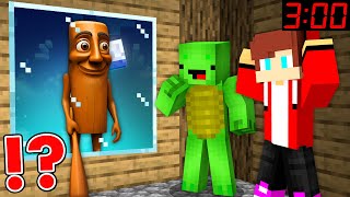 Jj And Mikey Found Scary Tung Tung Tung Sahur In Minecraft Maizen Security House