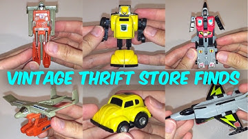 Lucky Thrift Store Find: $2.99 Vintage 1980’s GoBots and Transformers