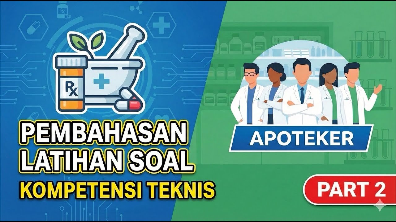 CARA MUDAH JAWAB SOAL! Latihan Soal Apoteker PPPK (Part 2)