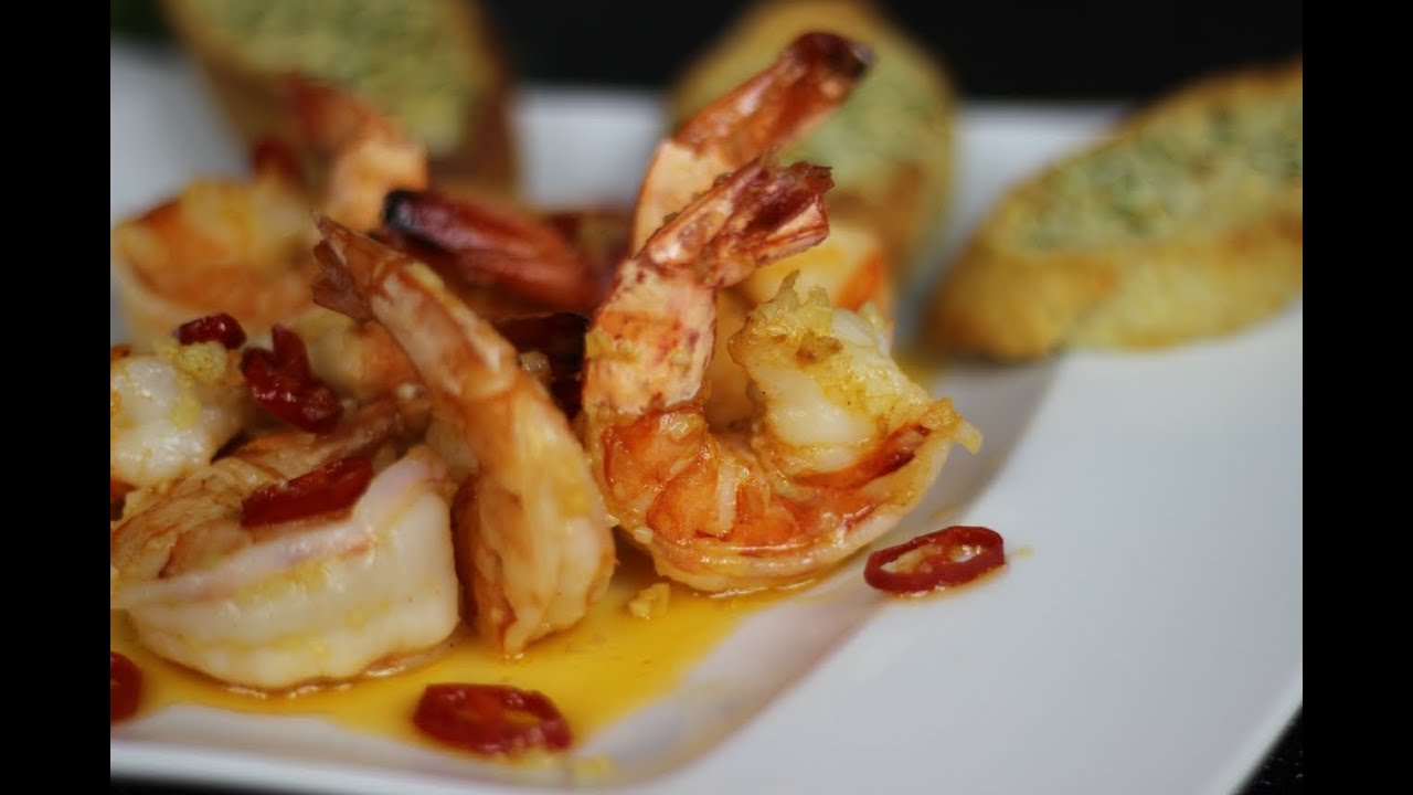 Przepis na: Krewetki w czosnku i chilli