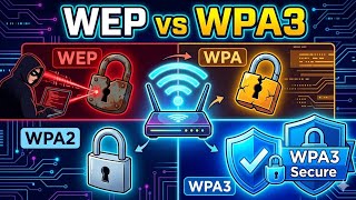 Wi-Fi Security Explained: WEP vs WPA vs WPA2 vs WPA3
