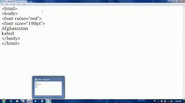HTML Pashto Tutorial-2