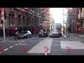 Moment knife wielding suspect is apprehended in Sydney