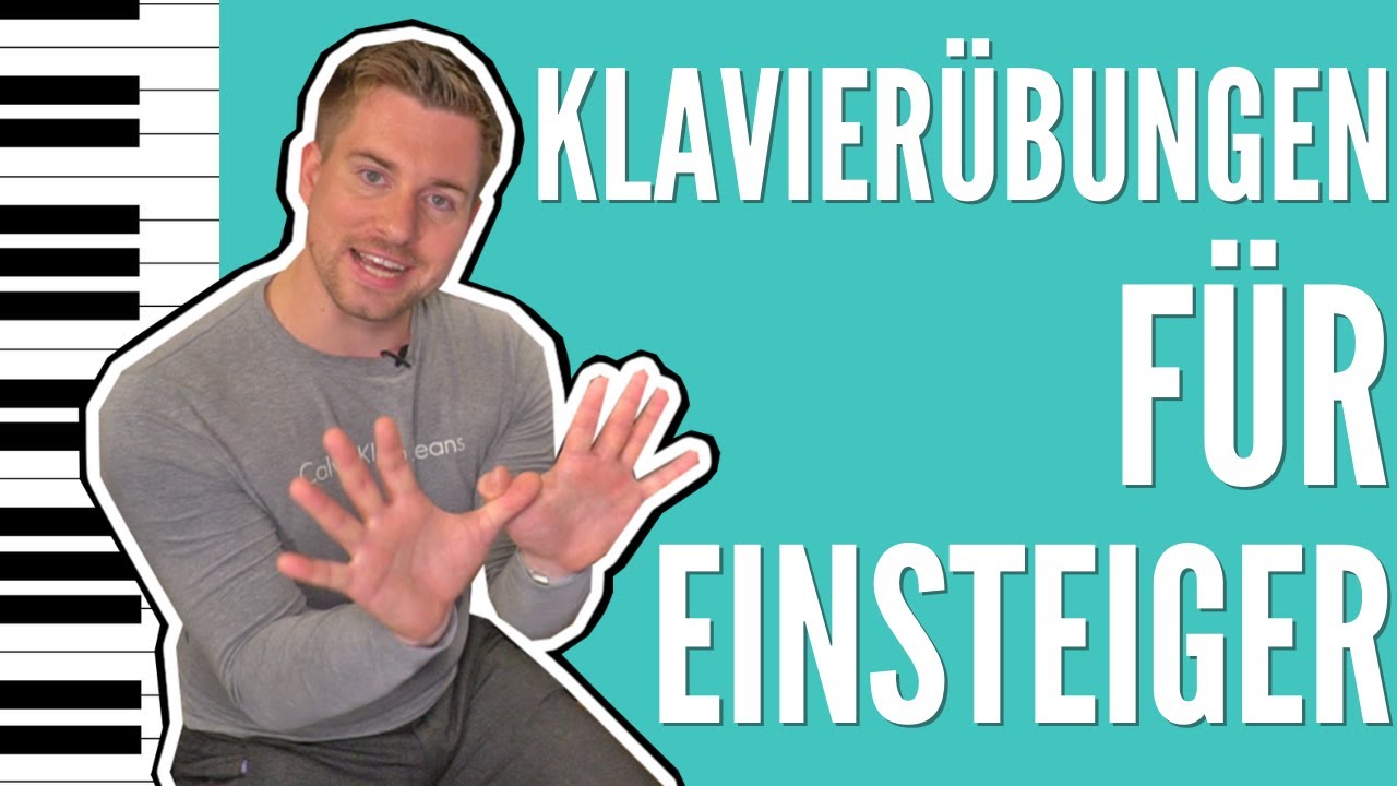 KLAVIER LERNEN I 4 KLAVIERÜBUNGEN für EINSTEIGER I Wie Du Etüden endlich OHNE Langeweile spielst