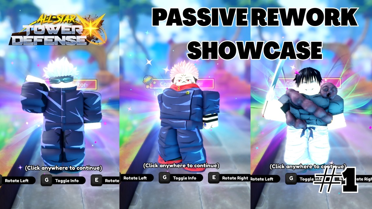 PASSIVE REWORK SHOWCASE #1: Mysterious X/The Strongest One