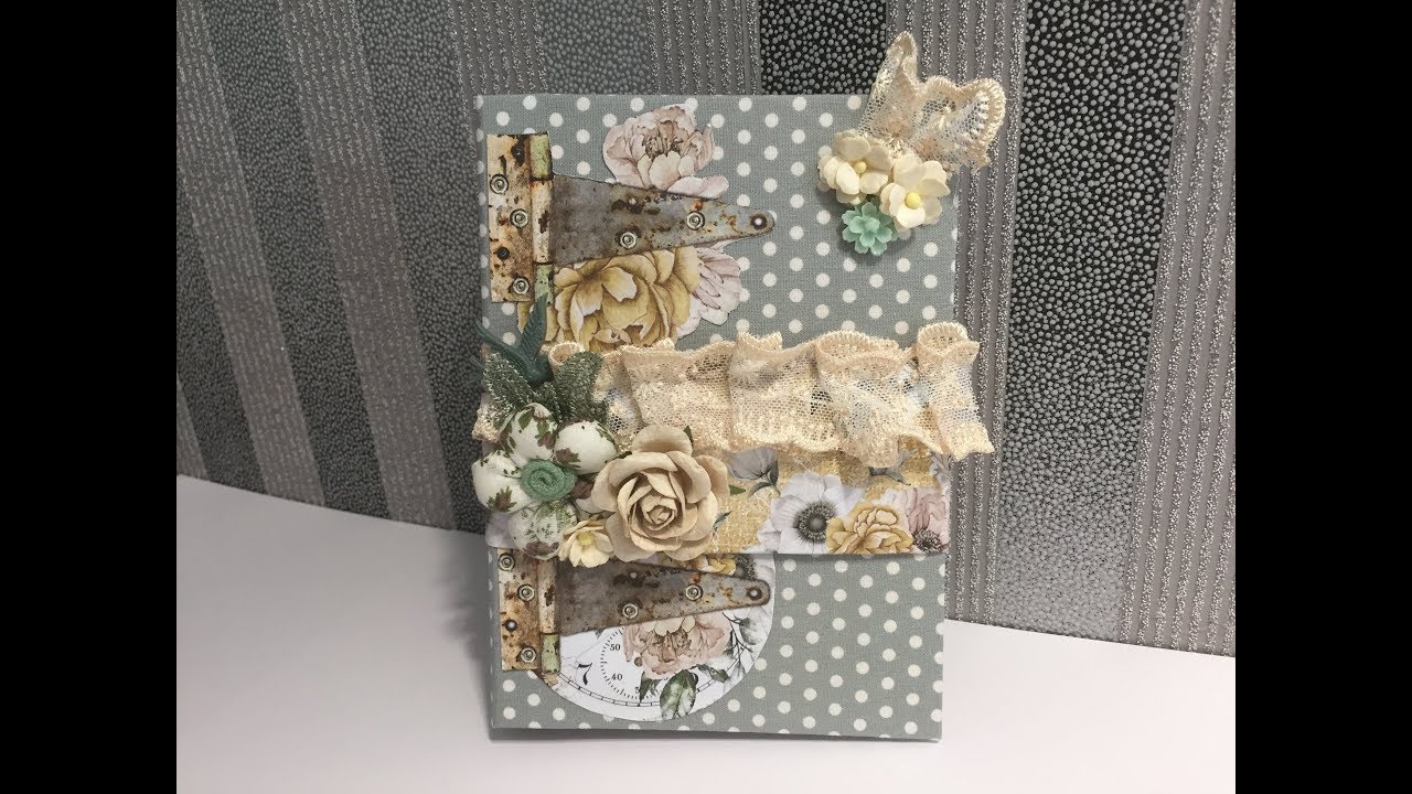 TUTO MiniAlbum SCRAP Reliure en U Collection MINTAY YouTube
