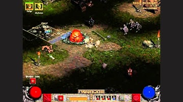 Diablo 2 Gameplay Act 1 Quest 3 Part 2: Deckard Cain