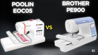 Poolin EOC05 Vs Brother PE900: Which Embroidery Machine Is Better For Beginners And Pros?