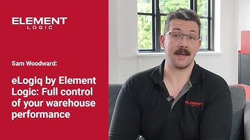 eLogiq by Element Logic | Full control of your warehouse performance | EN