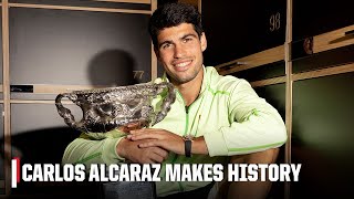Carlos Alcaraz MAKES HISTORY 🎾 Takeaways from win over Novak Djokovic in 2026 Australian Open Final
