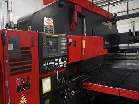 Amada Vipros King 368 II 33 Ton CNC Turret Punch Press