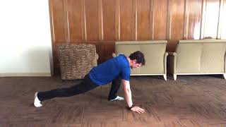 Don't use static stretching in your warmups!  A great Dynamic warmup stretch progression!