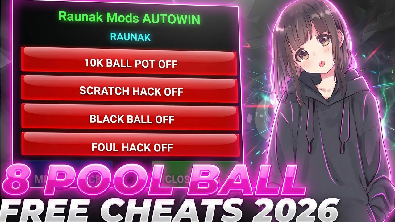 8 Ball Pool Mod Menu – Powerful Hack *Free* with Auto Pot, Stat Max & Quick Wins! Download [2026]!