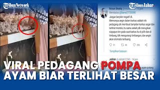 VIRAL Ibu Pedagang Memompa Daging Ayam Agar Terlihat Lebih Besar