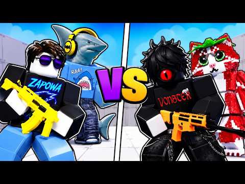 TEAM ZAPOWA VS TEAM VONSTER ROBLOX RIVALS