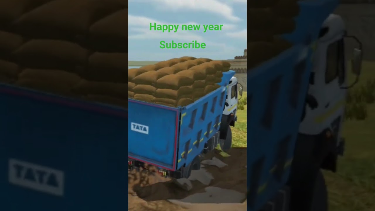 new indian vehicle simulator, truck stuck in mud