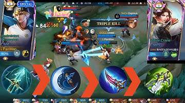 AGGRESSIVE CLINT GAMEPLAY ft. ESTES🔥 #mobilelegends #mlbb #clint #estes #mlbbcreatorcamp