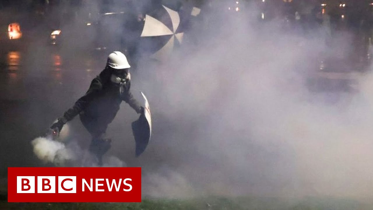 Daunte Wright shooting: Dozens arrested after more protests in Minnesota - BBC News - Daunte Wright shooting: Dozens arrested after more protests in Minnesota - BBC News