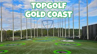 An Afternoon of Golf. Top Golf at the Gold Coast.