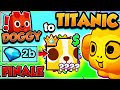 Doggy  titanic finale finally got a titanic pet simulator 99 roblox
