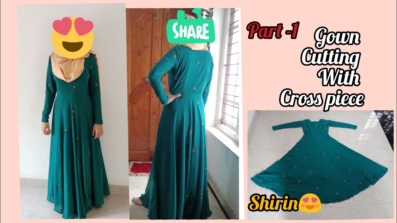 Simple Gown Cutting In Malayalam ????????Part-1 - youtube